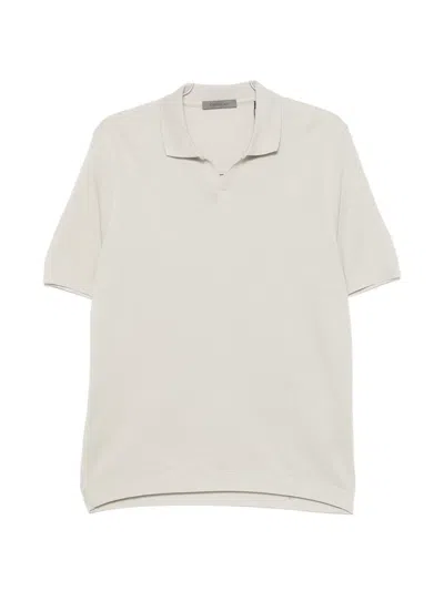 Corneliani Textured T-shirt In Neutral
