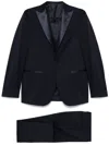 Corneliani Classic Tailored Blue Suit With Single-button Closure In Blue