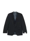 Corneliani Three-piece Wool Suit In Black