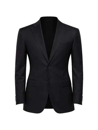 Corneliani Trend Flap-pocket Blazer In Black