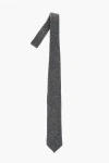 Corneliani Trend Geometric Patterned Wool Blend Tie