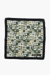 Corneliani Trend Patterned Silk Pocket Square In Multi