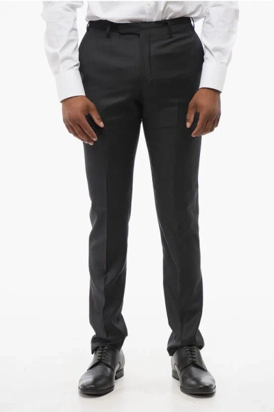 Corneliani Four Pocket Leader Pants In Black