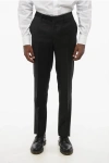 Corneliani Trend Virgin Wool Pants With Belt Loops