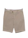 Corneliani Turned-hem Shorts In Neutral