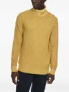 Corneliani Turtleneck Sweater In Yellow