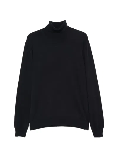 Corneliani Turtleneck Sweater In Black