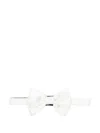 Corneliani Twill Bow Tie In White