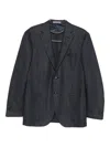 Corneliani Two-button Patch-pocket Jacket In Gray