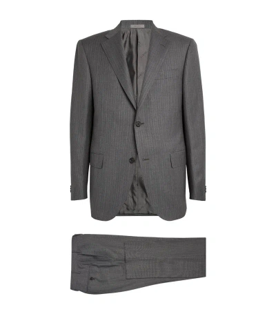 Corneliani Virgin Wool 2-piece Suit In Grey