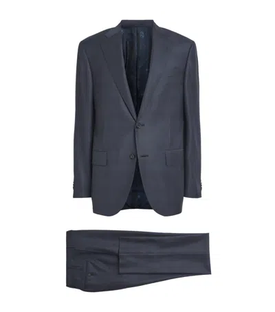 Corneliani Virgin Wool 2-piece Suit In Blue