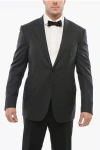 Corneliani Virgin Wool Academy Blazer With Flap Pockets