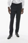 Corneliani Virgin Wool Academy Pants With Belt Loops