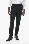 Corneliani Virgin Wool Academy Pants With Hidden Closure