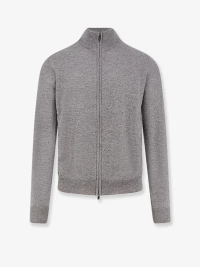 Corneliani Virgin Wool And Cashmere Cardgan In Multi