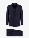 Corneliani Double-breasted Peak Lapel Blazer In Blue