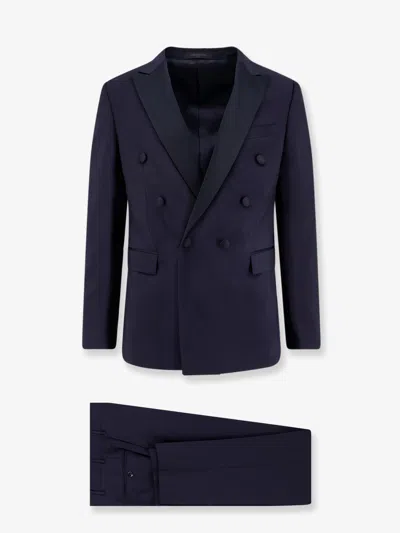 CORNELIANI VIRGIN WOOL AND MOHAIR TUXEDO