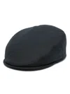 Corneliani Virgin-wool Cap In Black