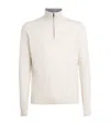 Corneliani Virgin Wool-cashmere Sweater In Neutral