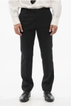 Corneliani Virgin Wool Mantua Pants With Concealed Closure