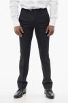 Corneliani Cc Collection Fil A Fil Wool Pants With Belt Loops