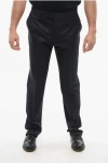 Corneliani Virgin Wool Leader Pants With Flush Pockets