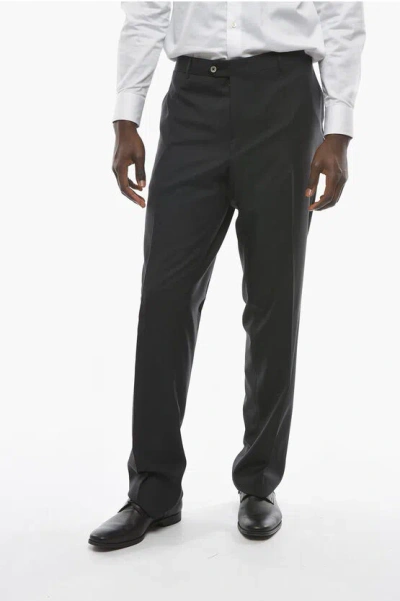 CORNELIANI VIRGIN WOOL MANTUA PANTS