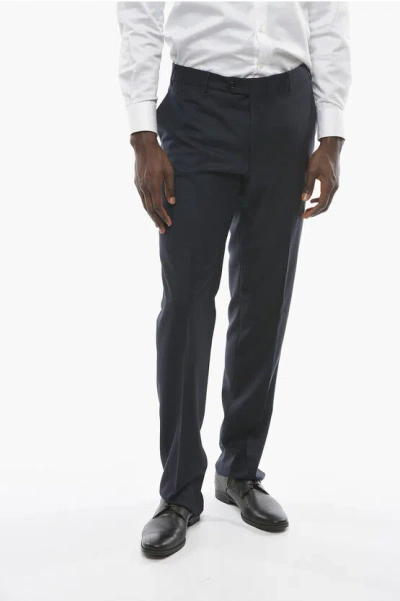 CORNELIANI VIRGIN WOOL MANTUA PANTS
