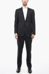 Corneliani Virgin Wool Mantua Suit With Side Splits