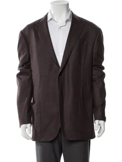 Pre-owned Corneliani Virgin Wool Sport Coat In Blue