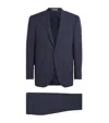 Corneliani Virgin Wool Stripe 2-piece Suit In Blue