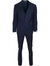 Corneliani Virgin Wool Suit In Blue