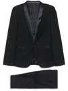 Corneliani Classic Tailored Blue Suit With Single-button Closure In Blue