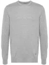 Corneliani Virgin-wool Sweater In Grey