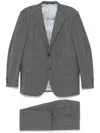 Corneliani Virgin Wool Trousers In Grey