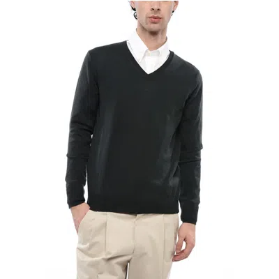Corneliani Virgin Wool V-neckline Sweater