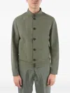 Corneliani Walt Button-up Jacket In Green