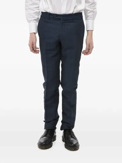Corneliani Welt-pocket Trousers In Blue