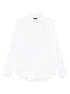 Corneliani Cotton Long Sleeves Shirt In White In White