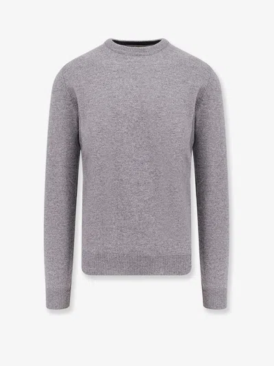 Corneliani Wool And Cashmere Sweater In Purple