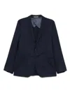 Corneliani Hopsack Virgin Wool Blazer