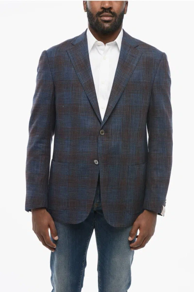 Corneliani Wool Blend Leader Soft Single Breasted With Patch Pockets