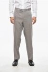 Corneliani Wool Blend Mantua Chino Pants In Gray