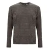 Corneliani Wool Men's T-shirt In Grey