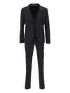 Corneliani Satin-trim Three-piece Suit