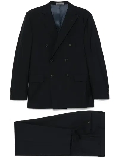 Corneliani Wool Suit In Blue
