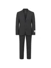 Corneliani Wool Suit In Gray