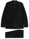 Corneliani Single-breasted Suit In Black