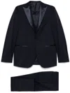 Corneliani Classic Tailored Blue Suit With Single-button Closure In Blue