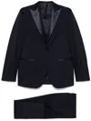 Corneliani Classic Tailored Blue Suit With Single-button Closure